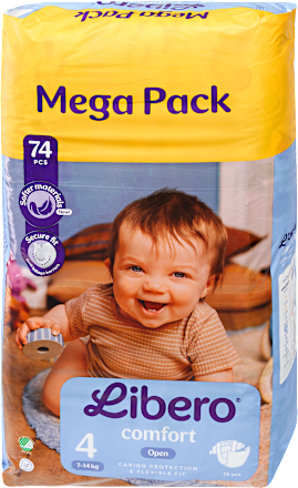 Comfort pelenka 4-es méret, 7-14 kg Libero