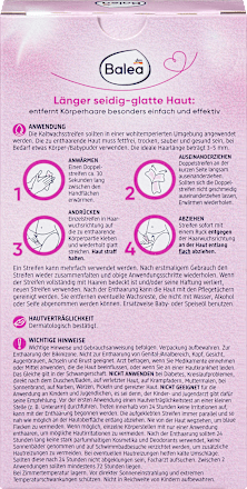 Kaltwachsstreifen Bikinizone (16+4 Gratis) Balea