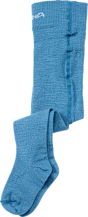 Wollstrumpfhose mit Schurwolle, blau, Gr. 62/68 ALANA