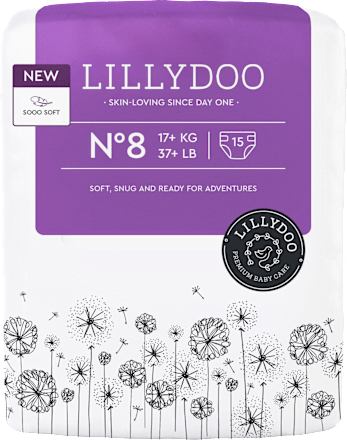 Windeln Gr. 8 (17+ kg) Lillydoo
