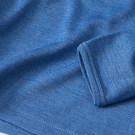 Unterhemd aus Wolle-Seide, blau, Gr. 134/140 ALANA