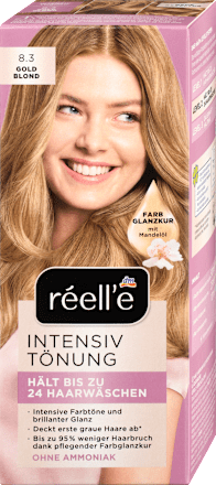 Intensivtönung 8.3 Goldblond réell‘e