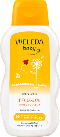 Nechtíkový dojčenský olej WELEDA baby