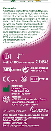 Hals + Husten Sirup anginetten