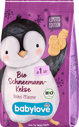 Biscuiți om de zăpadă ECO 12+ babylove