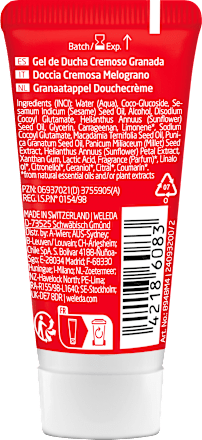 Granatapfel Schönheitsdusche Reisegröße WELEDA