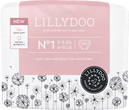 Windeln Gr. 1 (2-5 kg) Lillydoo