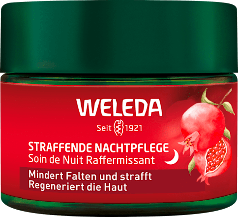 Nachtcreme straffend Granatapfel & Maca-Peptide WELEDA