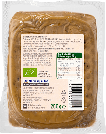 tofu paprikové dmBio