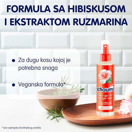 Stronger for Longer hair regenerator u spreju schauma