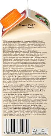 Succo di pompelmo rosa Bio dmBio