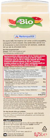 Sok od ružičastog grejpa dmBio