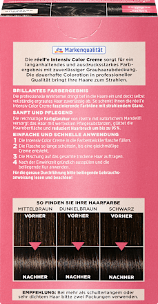 Haarfarbe Intensiv Color Creme 2.0 Schwarz réell‘e
