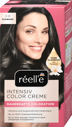 Haarfarbe Intensiv Color Creme 2.0 Schwarz réell‘e