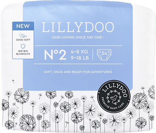 Windeln Gr. 2 (4-8 kg) Lillydoo