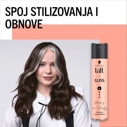 xGLISS Holding me Strongly, jačina učvršćivanja: 4 Schwarzkopf taft
