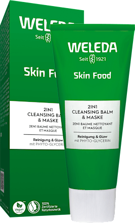 2in1 Reinigungscreme und Maske WELEDA