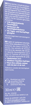 Feuchtigkeitscreme Iris WELEDA