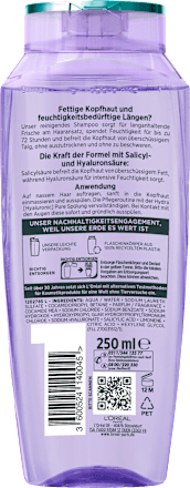 Shampoo Hydra Hyaluronic Pure L'ORÉAL PARiS ELVITAL