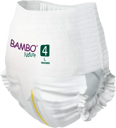 Scutece chiloțel numărul 4 Bambo Nature