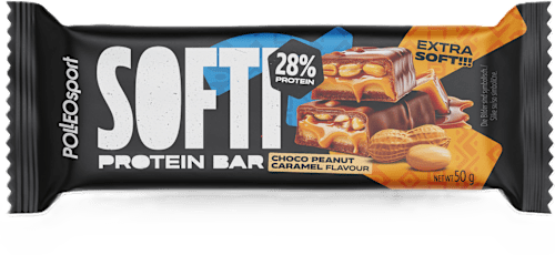 Softi čokoladica - čokolada-kikiriki-karamela POLLEOsport
