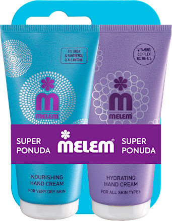 Krema za ruke cold cream & vitamin cream + balzam za usne cold cream Melem