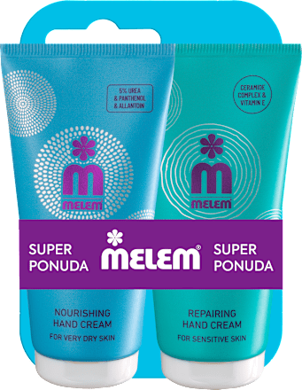 Krema za ruke cold cream & cica cream + balzam za usne cold cream Melem