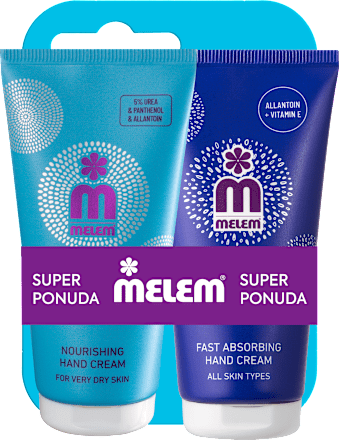 Krema za ruke cold cream & quick cream + balzam za usne cold cream Melem