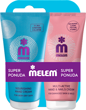 Krema za ruke cold cream & miracle almond + balzam za usne cold cream Melem