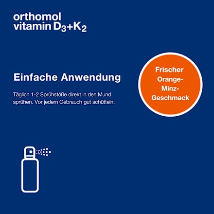 Orthomol Vitamin D3+K2 Spray orthomol