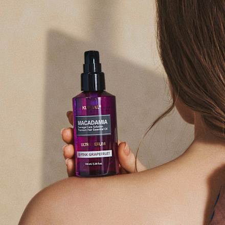 Macadamia sérum na vlasy Pink Grapefruit KUNDAL