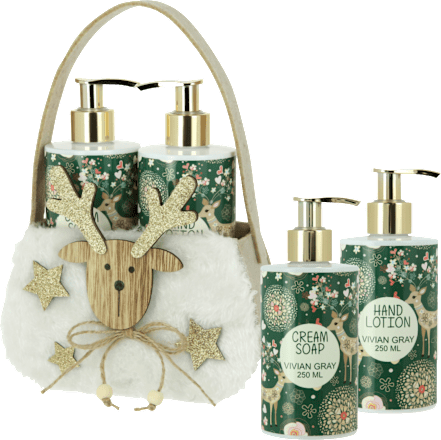 Set cadou Natural Xmas Săpun + Cremă VIVIAN GRAY