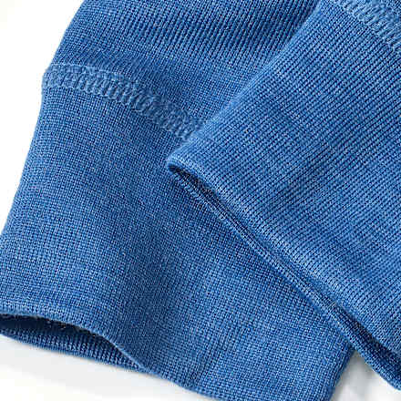 Unterhose aus Wolle-Seide, blau, Gr. 110/116 ALANA
