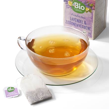 Kräutertee Lavendel & Zitronenverbene dmBio