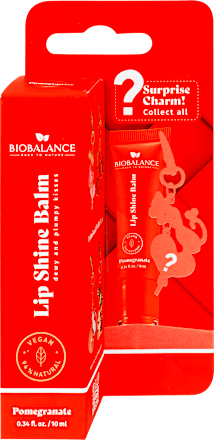 Ajakbalzsam 3in1 Pomegranate + meglepetés charm BIOBALANCE