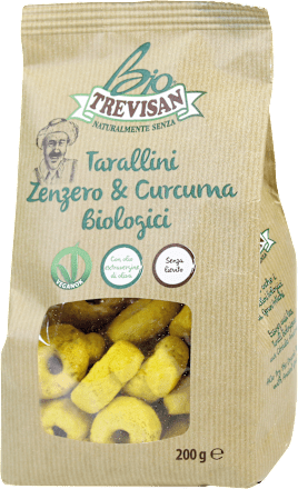 Tarallini zenzero e curcuma BIO Bio TREVISAN