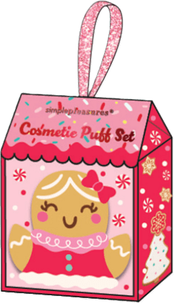 Set natalizio spugne make-up simplepleasures