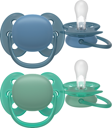 Duda varalica ultra soft, 6 – 18 mj. – zelena i plava PHILIPS AVENT