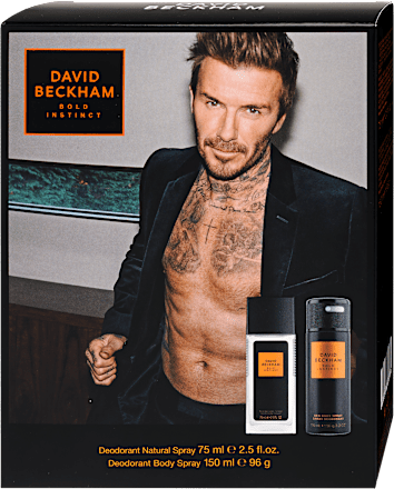 Bold Instinct férfi deo spray és deo natural spray ajándékcsomag DAVID BECKHAM