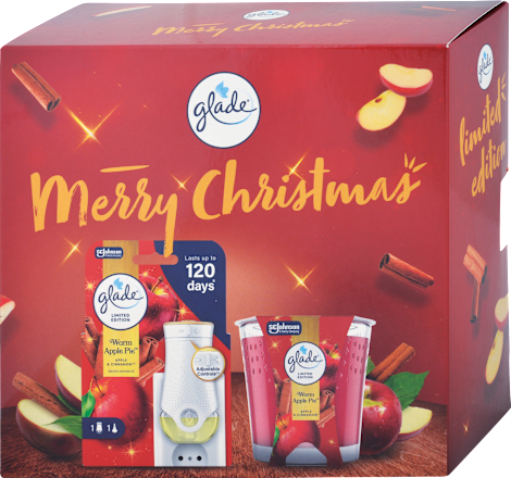 Darčekové balenie Merry Christmas Warm Apple Pie  glade