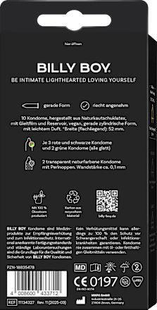 Kondome Bunte Vielfalt BILLY BOY
