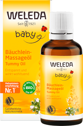Baby Massageöl Bäuchlein WELEDA baby