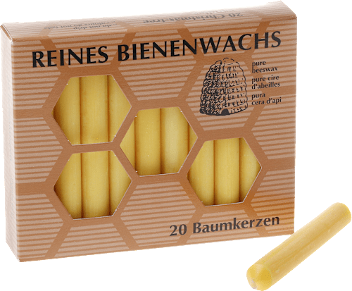 Christbaumkerze Reines Bienenwachs Steinhart KERZEN