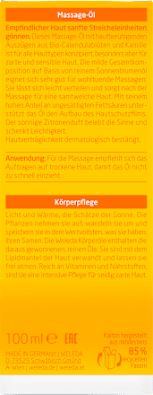 Massageöl Calendula WELEDA