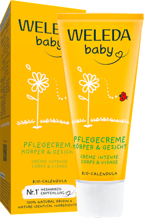 Baby Pflegecreme Körper & Gesicht Calendula WELEDA baby