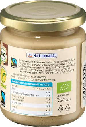 Crema spalmabile 100% anacardi dmBio