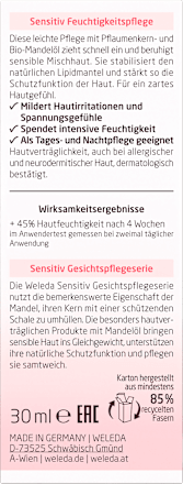Feuchtigkeitscreme Mandel Sensitiv WELEDA