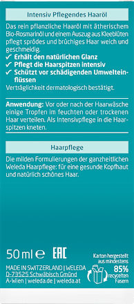 Ulei pentru păr cu rozmarin WELEDA