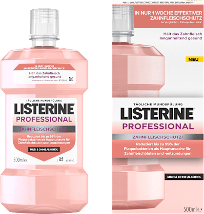 Mundspülung Professional Zahnfleischschutz+ Listerine
