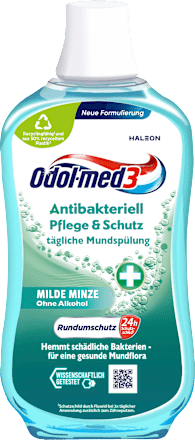 Mundspülung Antibakteriell Pflege & Schutz Odol med 3